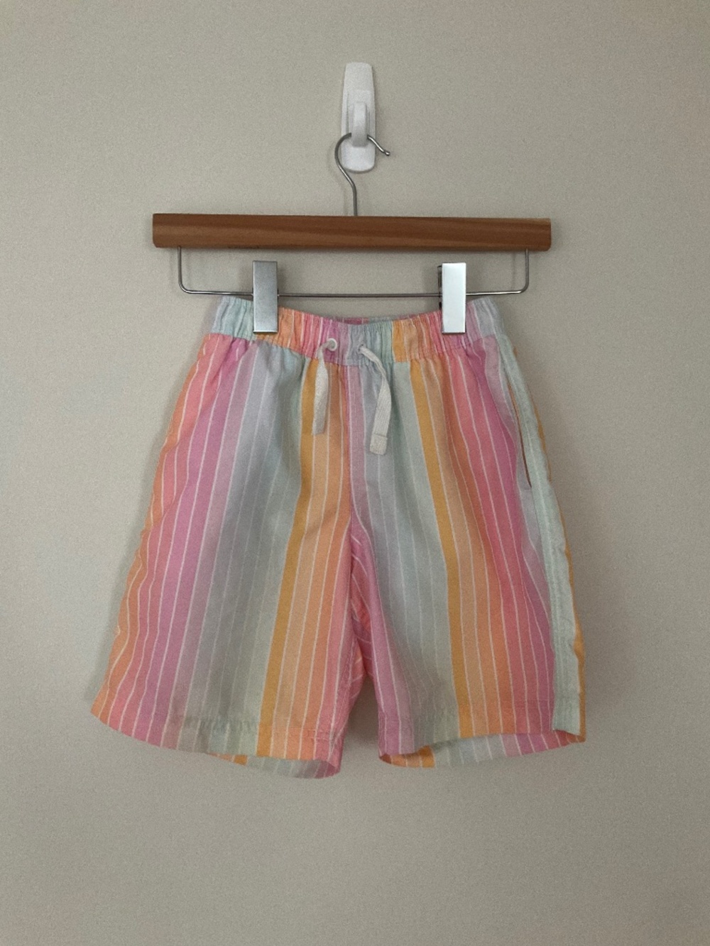 Hanna Andersson Boys Printed Classic Swim Trunks - Size 8